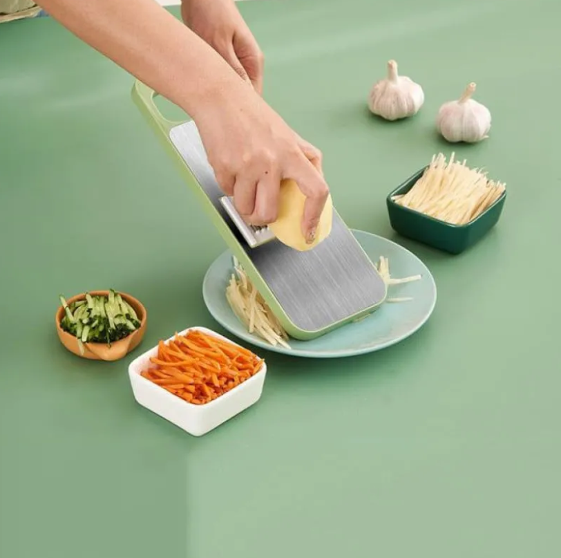 Vegetable Stainless Steel Slicer Cutter 5 In 1